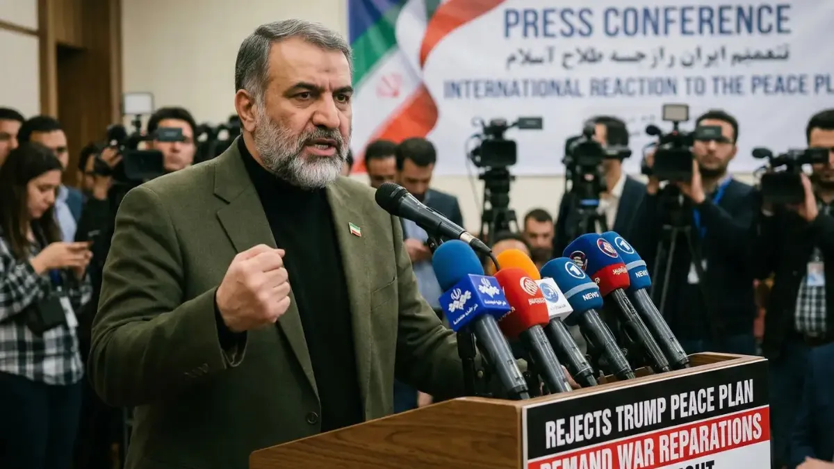 Iran Demands War Reparations in Trump Peace Plan Rebuke