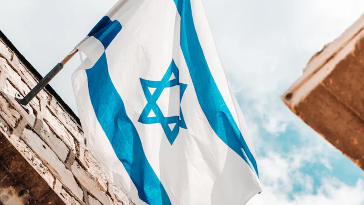 Donald Trump during official diplomatic visit to Israel meeting officials