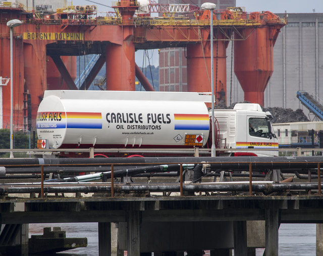 Foreign oil tanker docked at US port following Jones Act waiver 2026