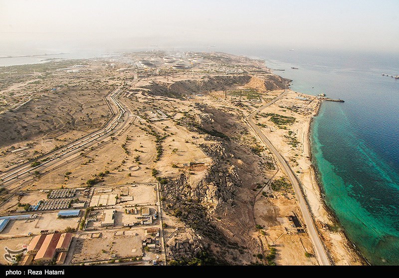 Kharg Island oil export terminal Iran Persian Gulf 2026 satellite view