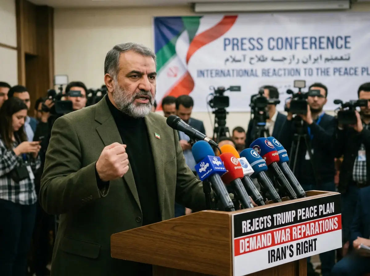 Iran Demands War Reparations in Trump Peace Plan Rebuke